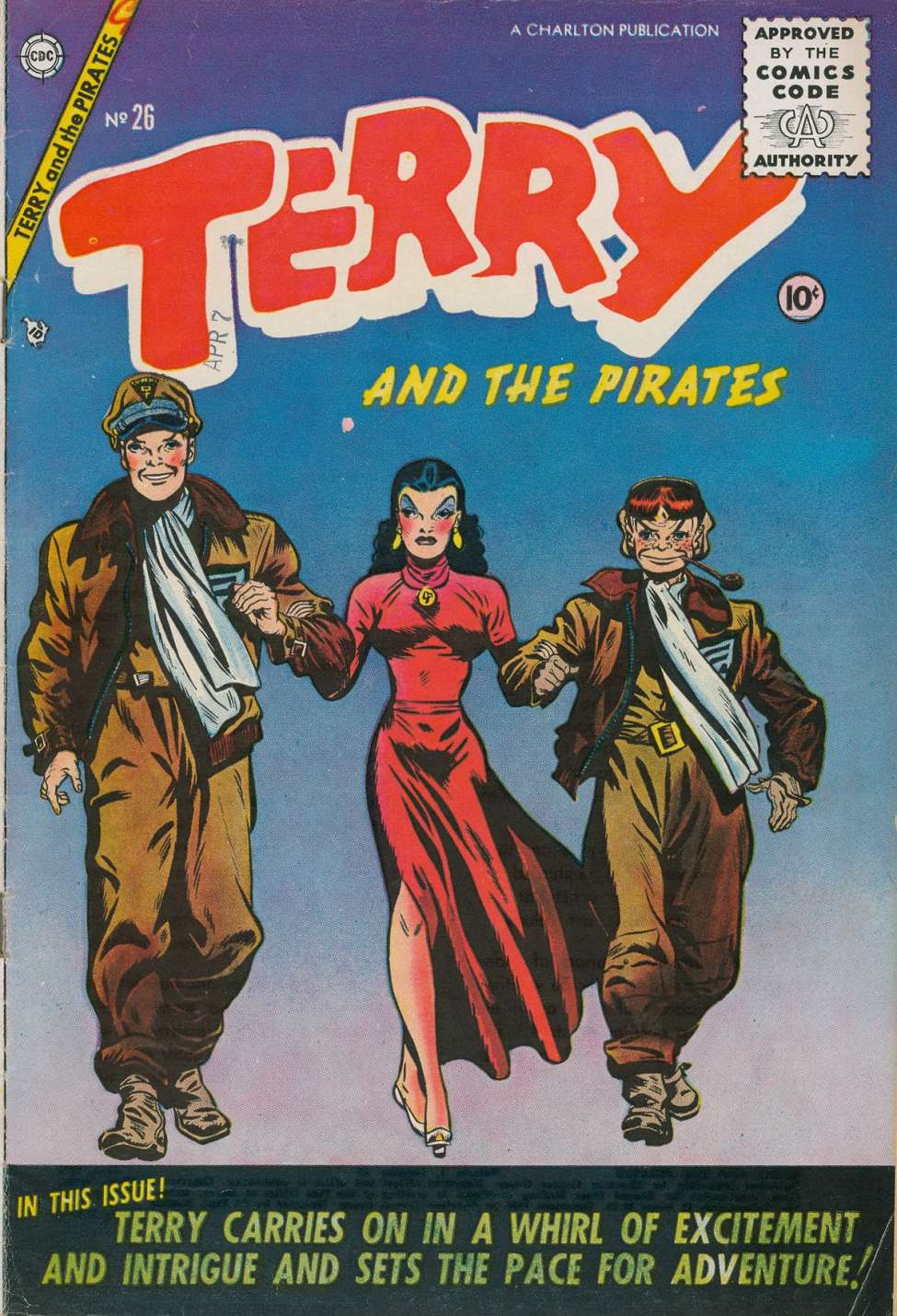 Comic Book Cover For Terry and the Pirates 26