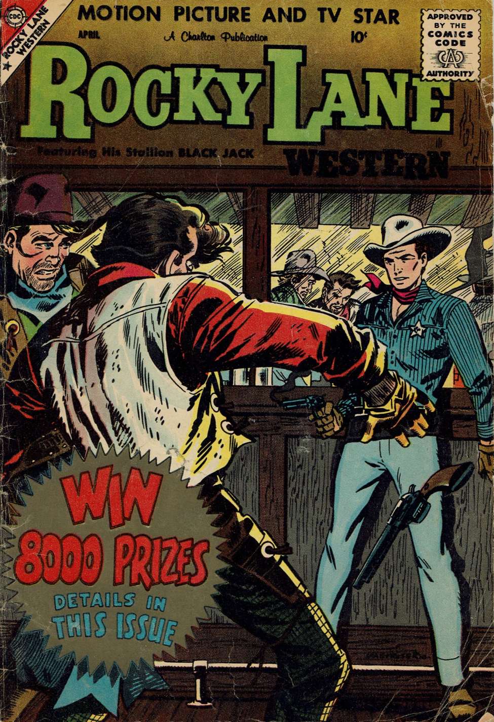 Book Cover For Rocky Lane Western 84