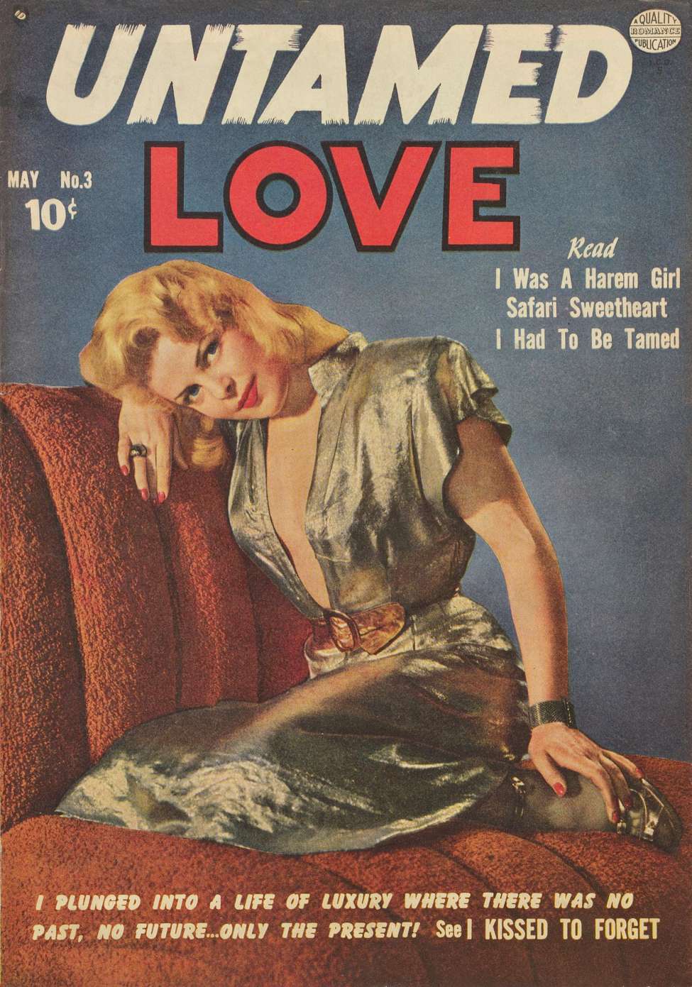 Comic Book Cover For Untamed Love 3