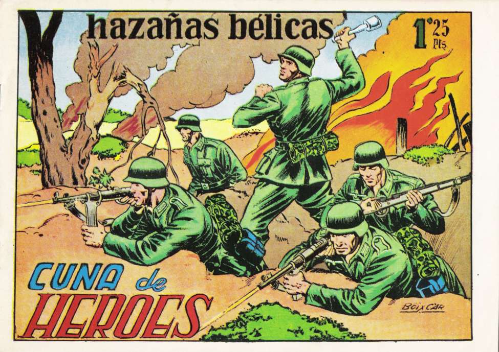 Comic Book Cover For Hazañas Belicas 12 - Cuna De Heroes