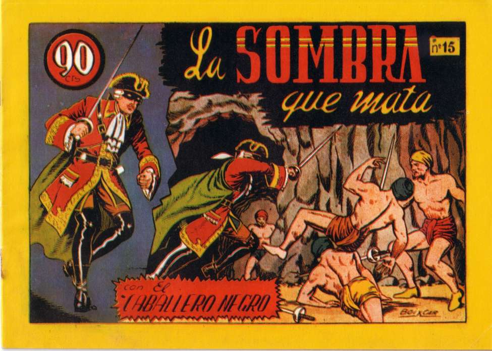 Comic Book Cover For El Caballero Negro 15 - La sombra que mata
