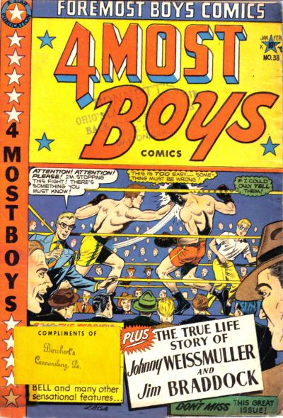 Comic Book Cover For 4Most Boys Comics 38