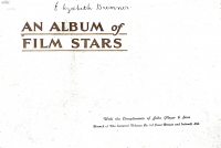 Large Thumbnail For An Album of Film Stars Series 1 1934