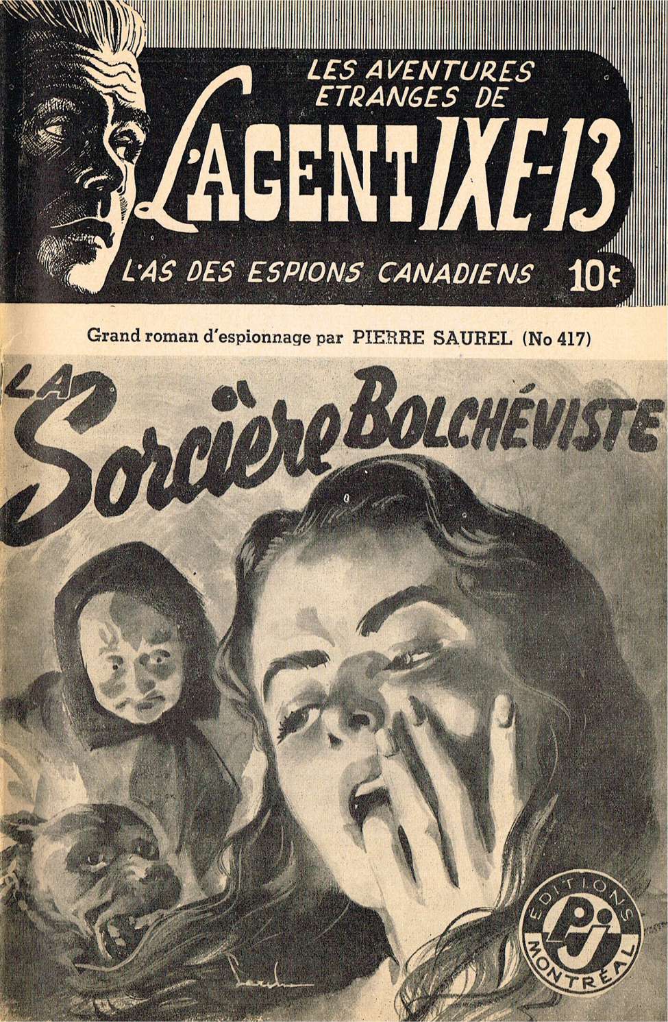 Book Cover For L'Agent IXE-13 v2 417 - La sorcière bolcheviste