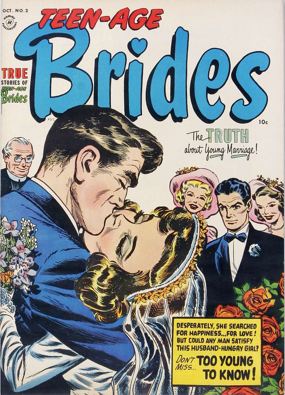 Book Cover For Teen-Age Brides 2