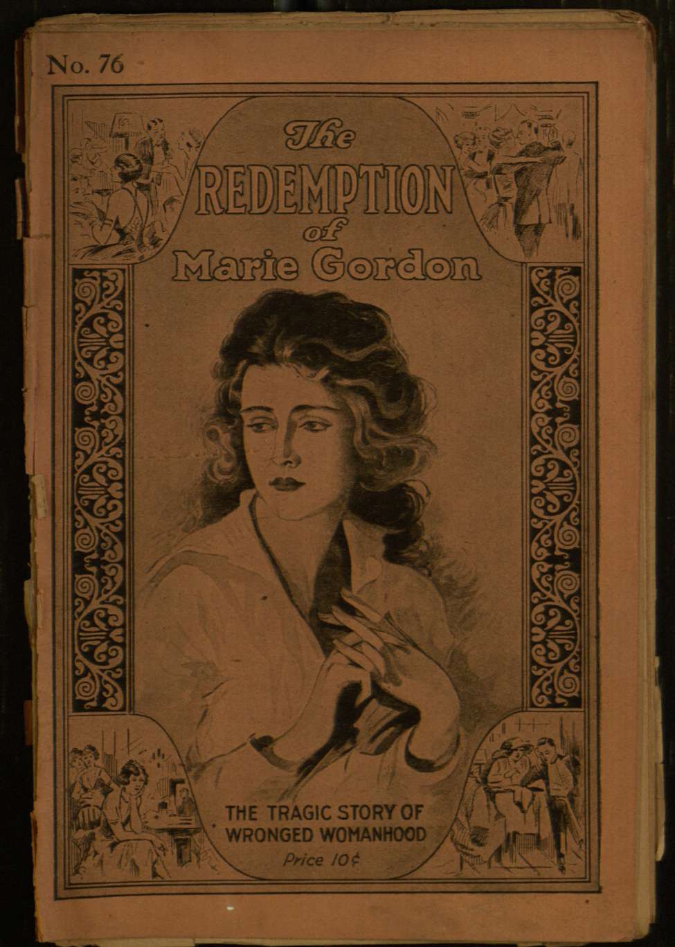 Book Cover For The Redemption of Marie Gordon 76 - Cora Lane Sherman