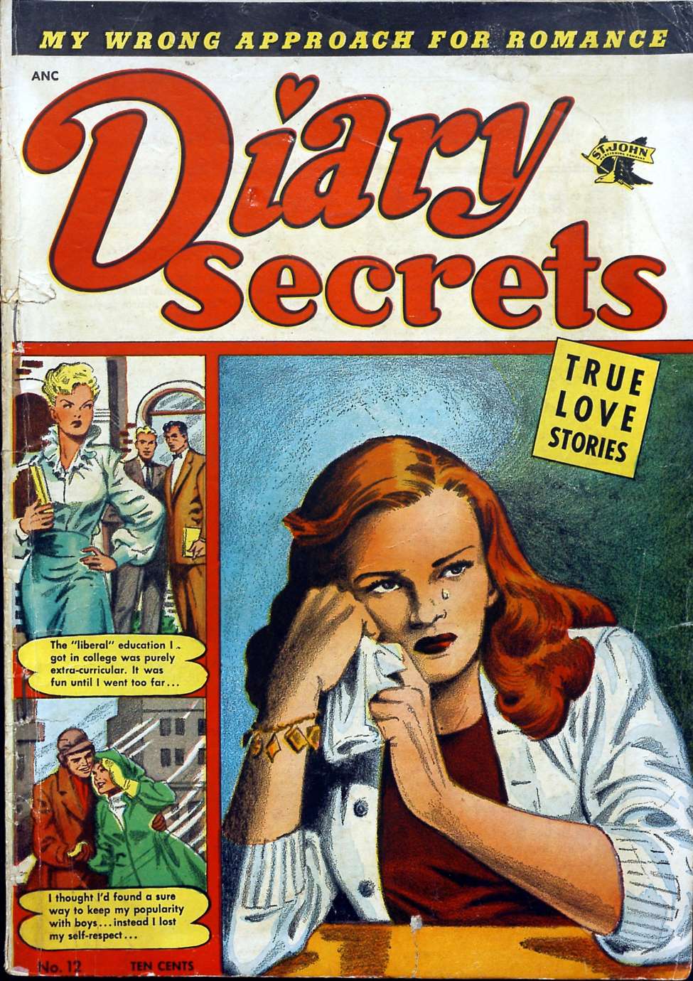 Book Cover For Diary Secrets 12