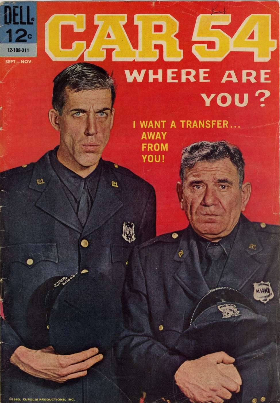 Book Cover For Car 54, Where Are You? 7