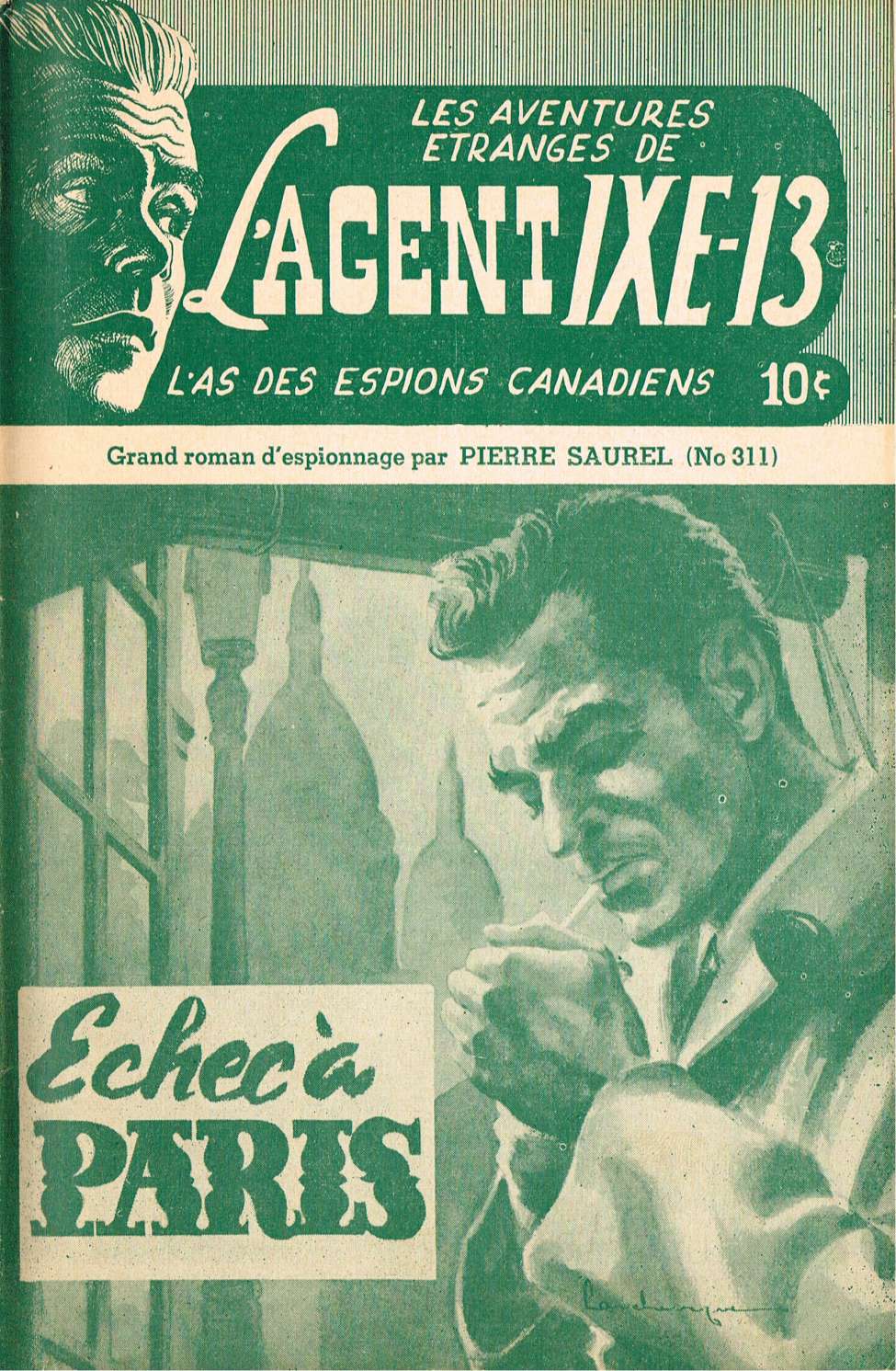 Book Cover For L'Agent IXE-13 v2 311 - Échec à Paris
