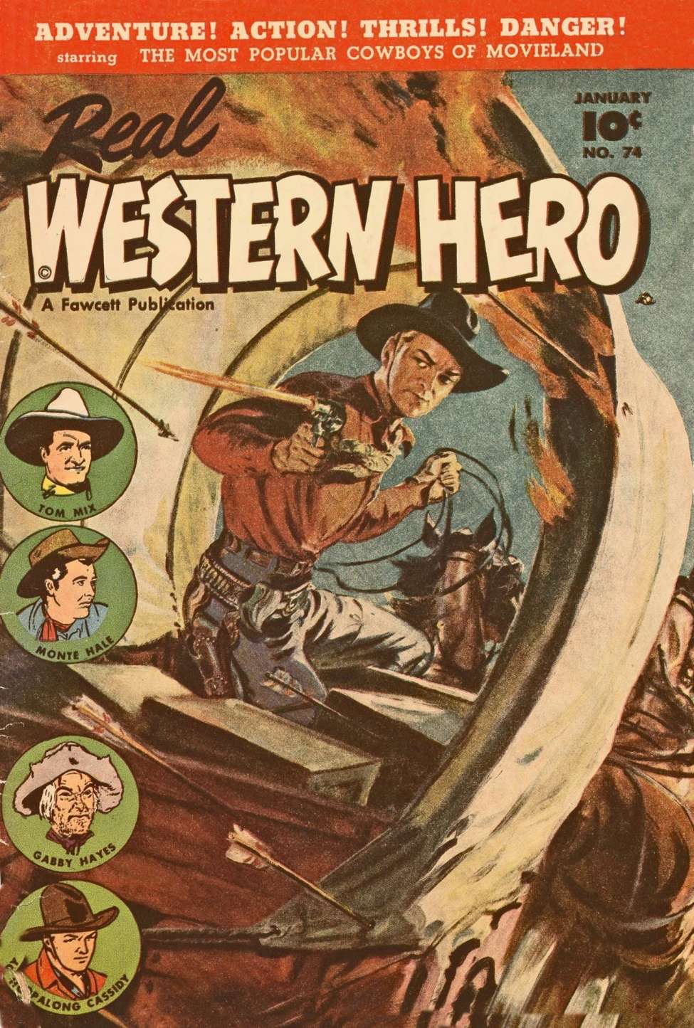 Book Cover For Real Western Hero 74