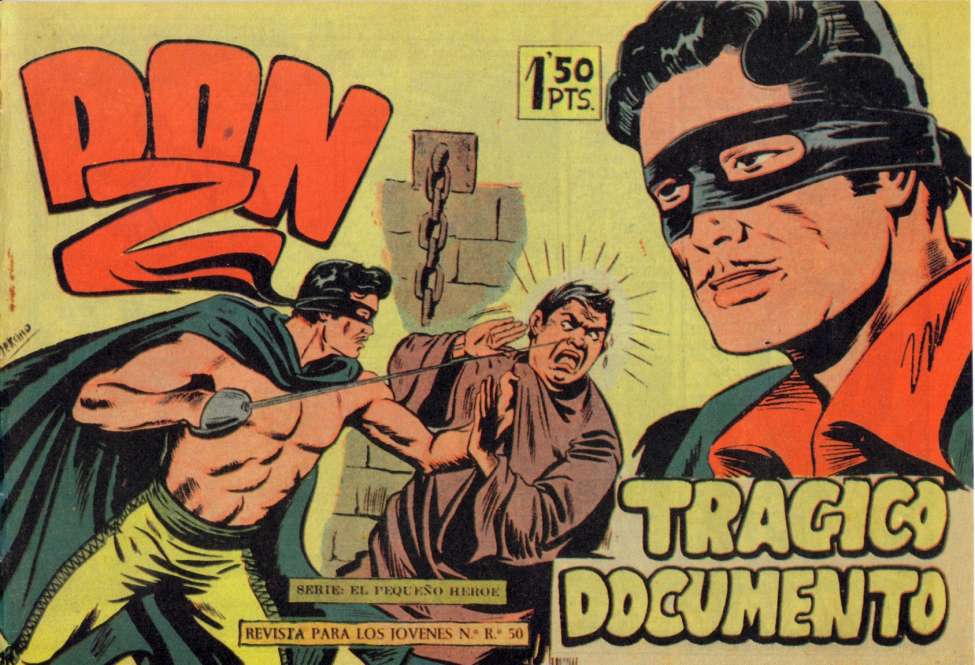Comic Book Cover For Don Z 12 - Trágico Documento