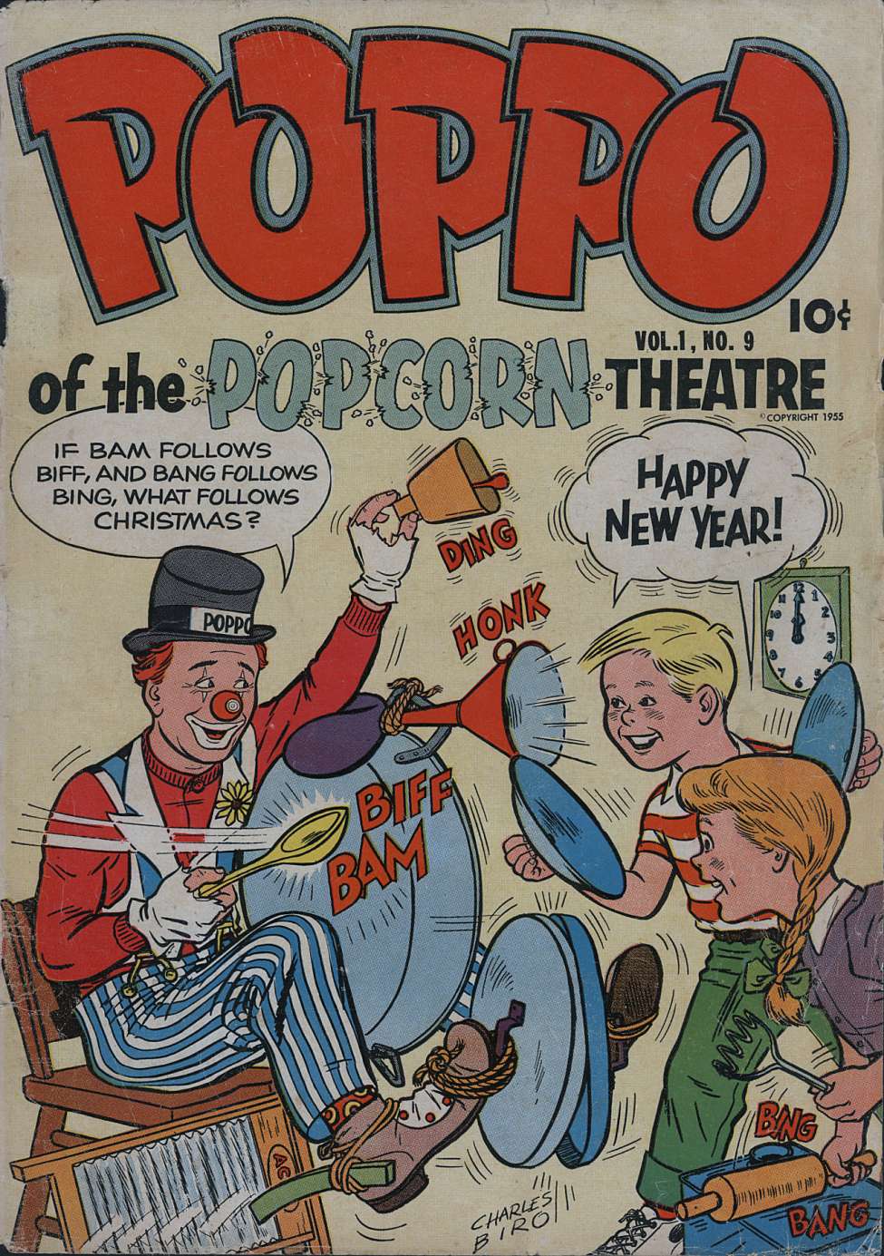 Comic Book Cover For Poppo of the Popcorn Theatre 9