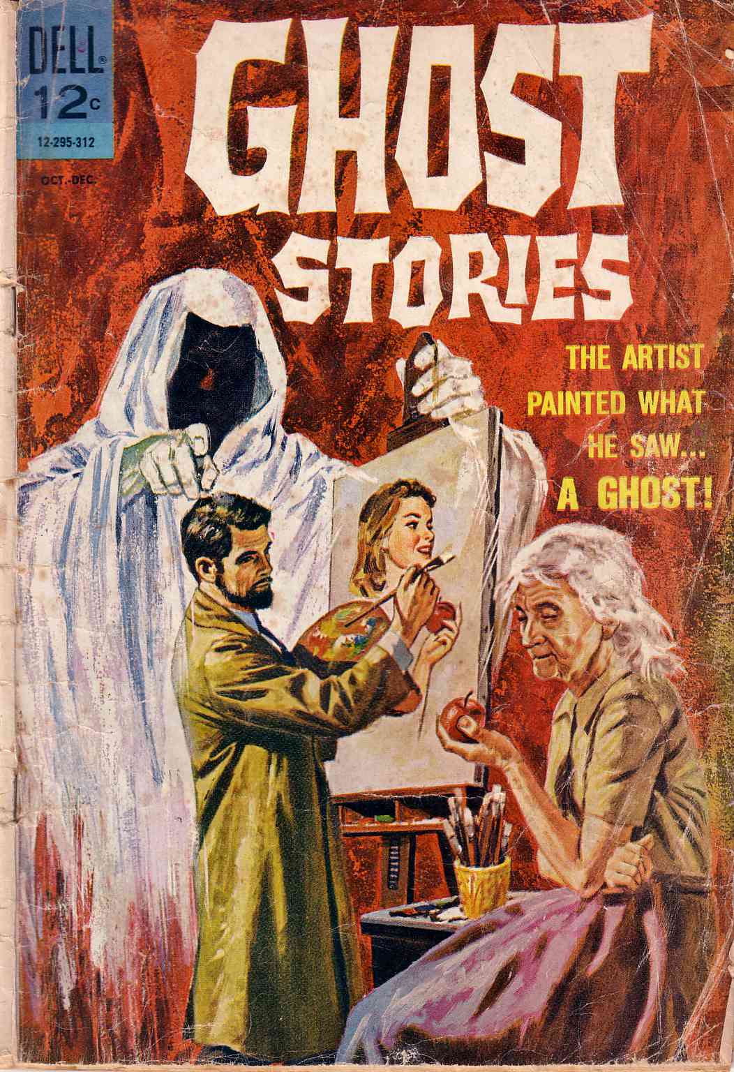 Comic Book Cover For Ghost Stories 4
