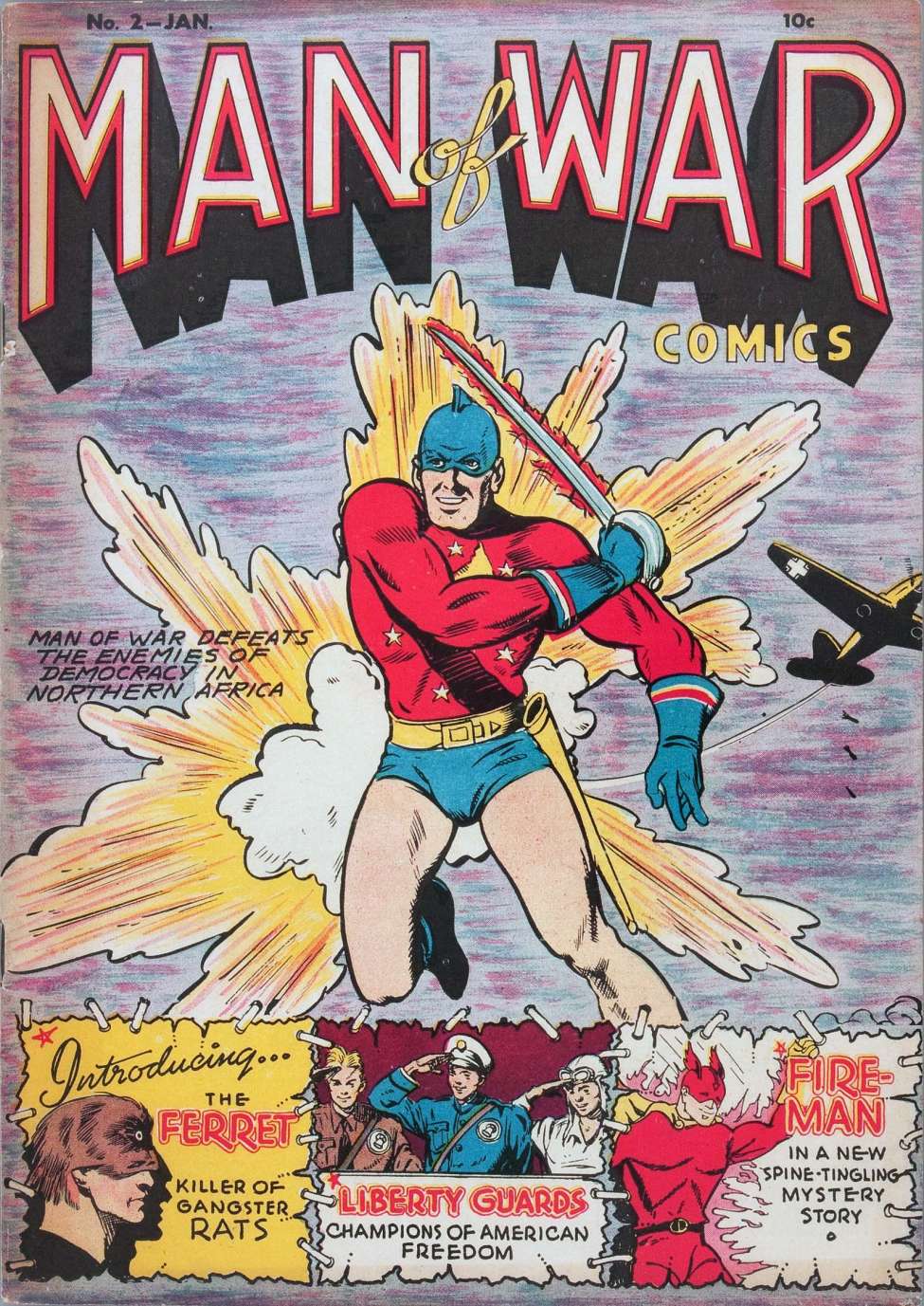 Book Cover For Man of War Comics 2