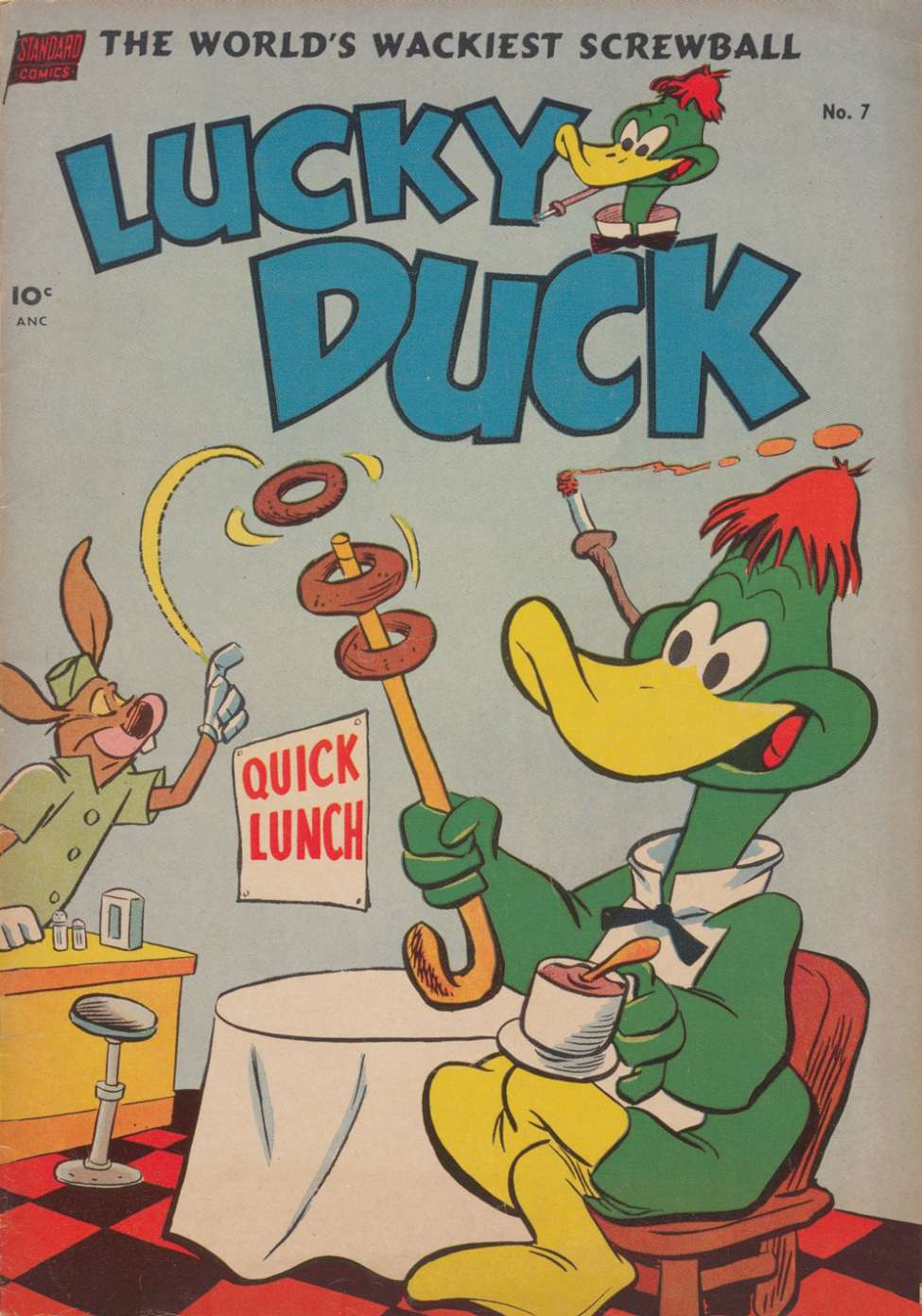 Comic Book Cover For Lucky Duck 7