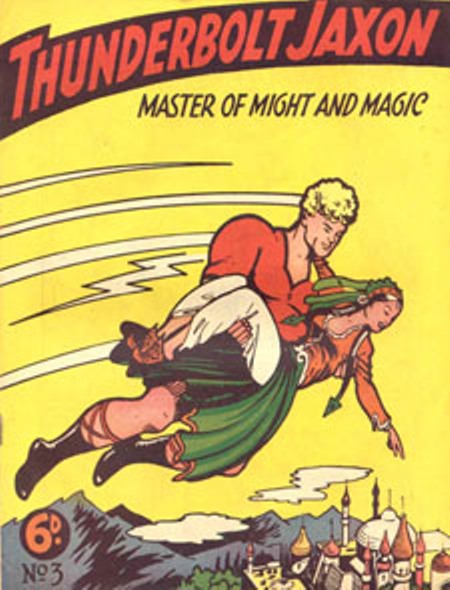 Comic Book Cover For Thunderbolt Jaxon 3