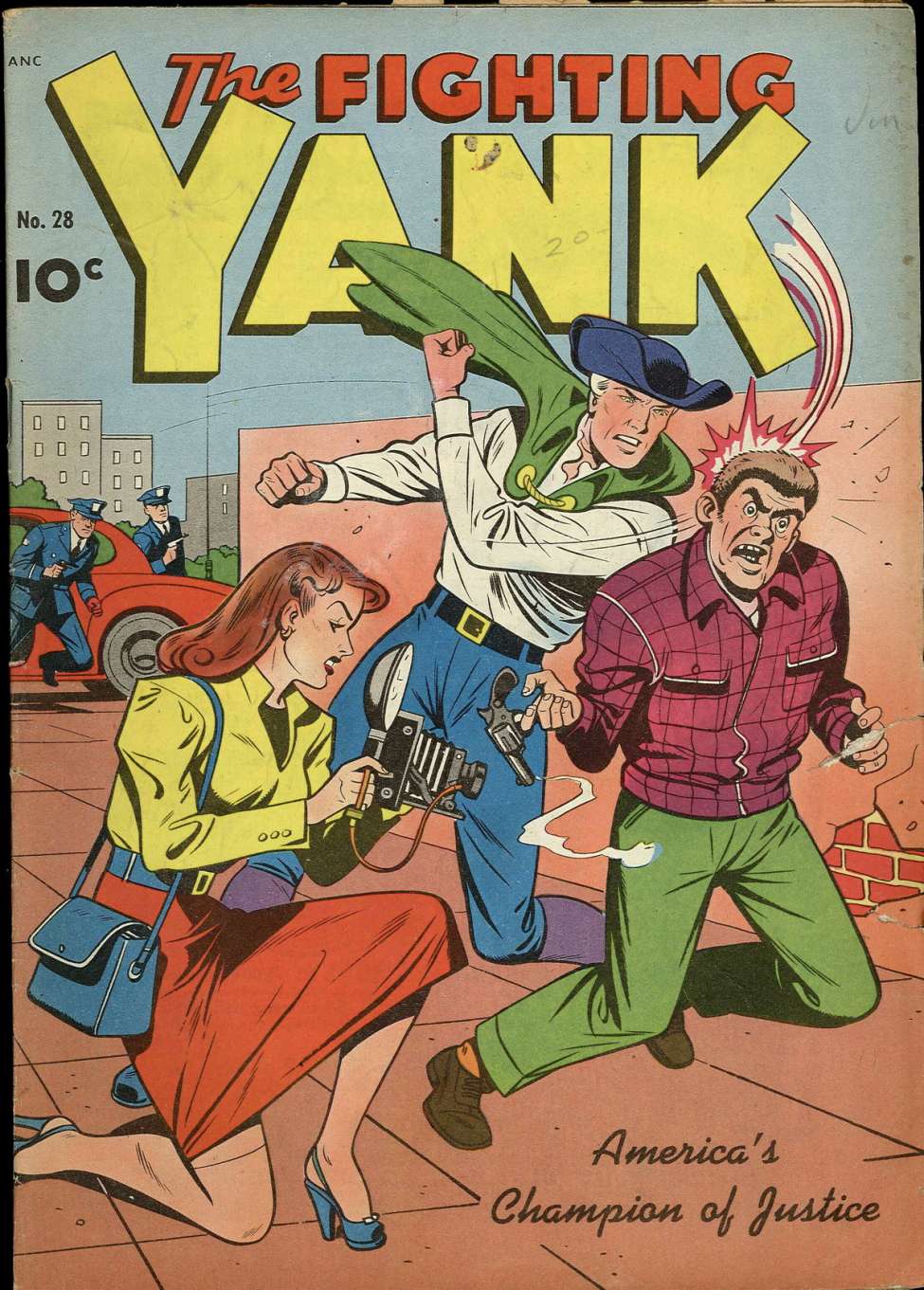 Book Cover For The Fighting Yank 28