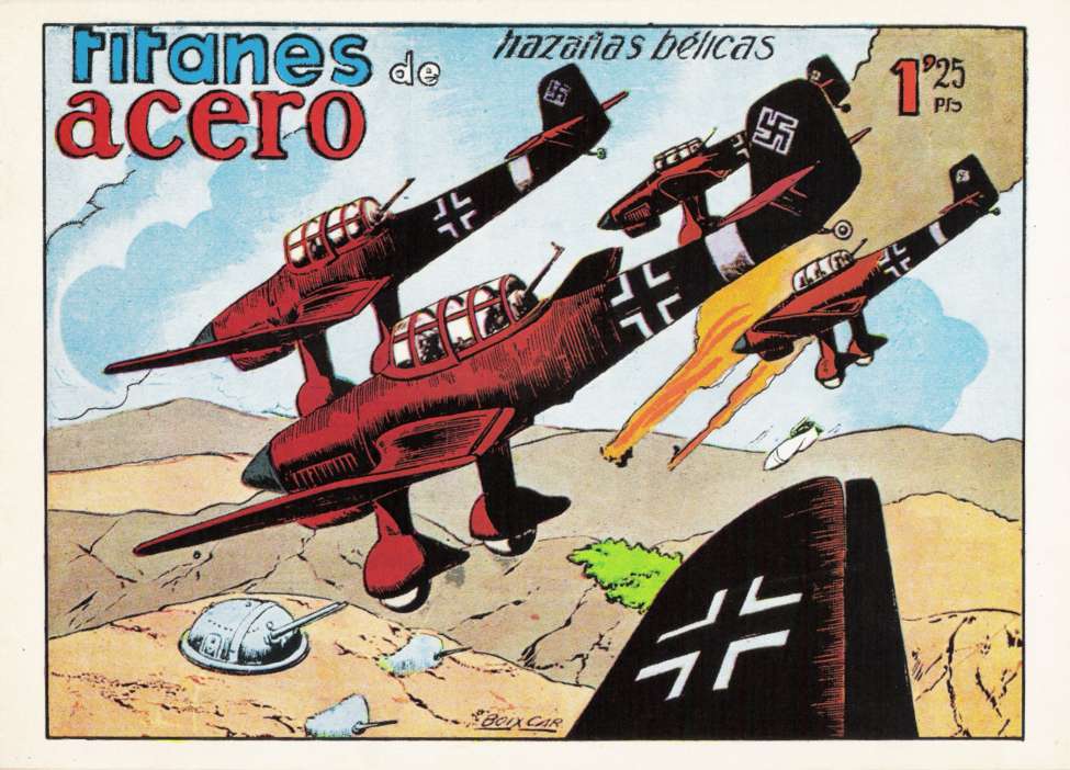 Comic Book Cover For Hazañas Belicas 11 - Titanes De Acero
