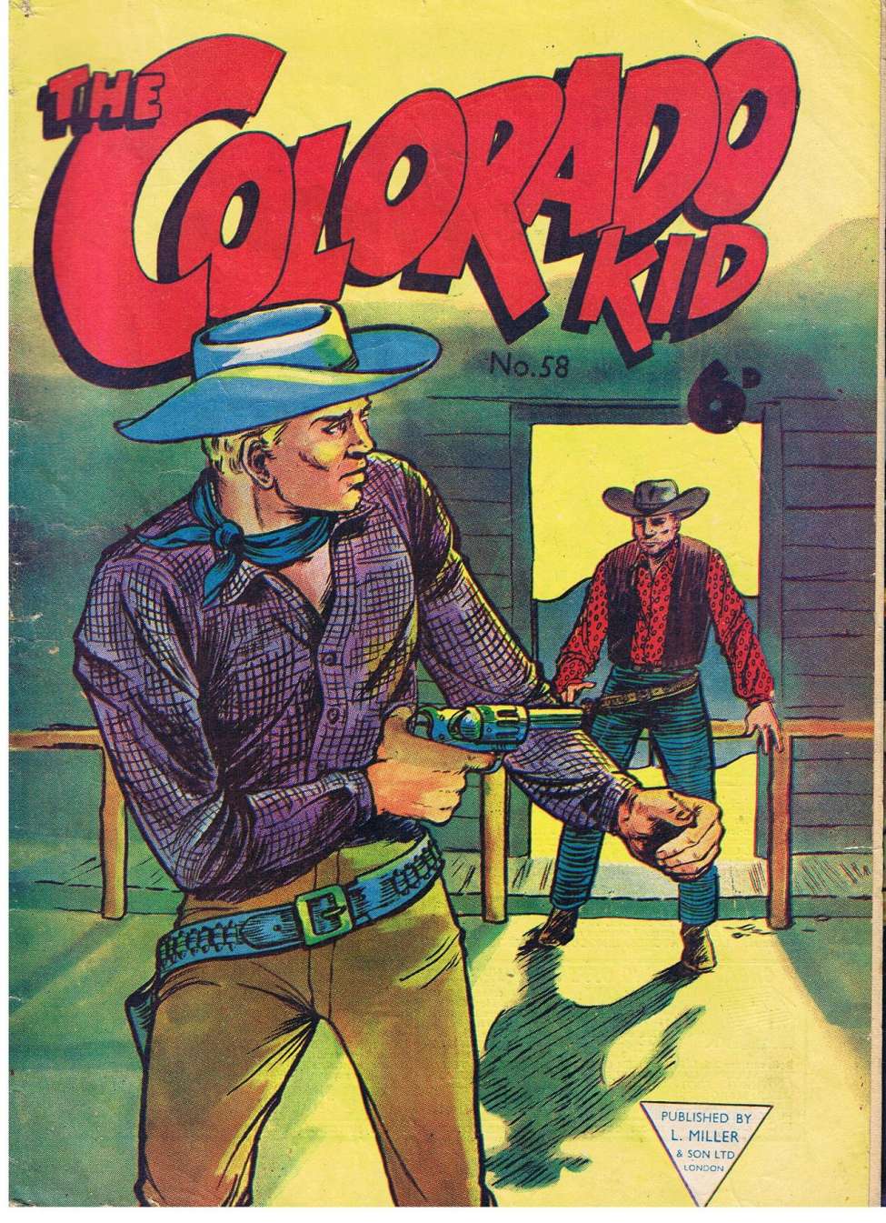 Comic Book Cover For Colorado Kid 58