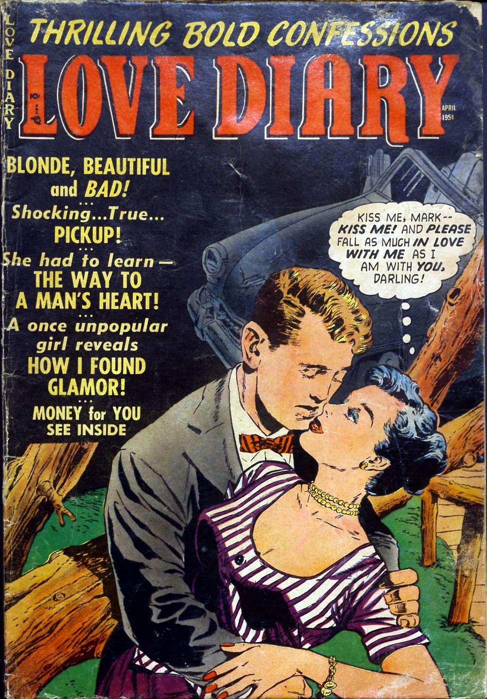 Comic Book Cover For Love Diary 42