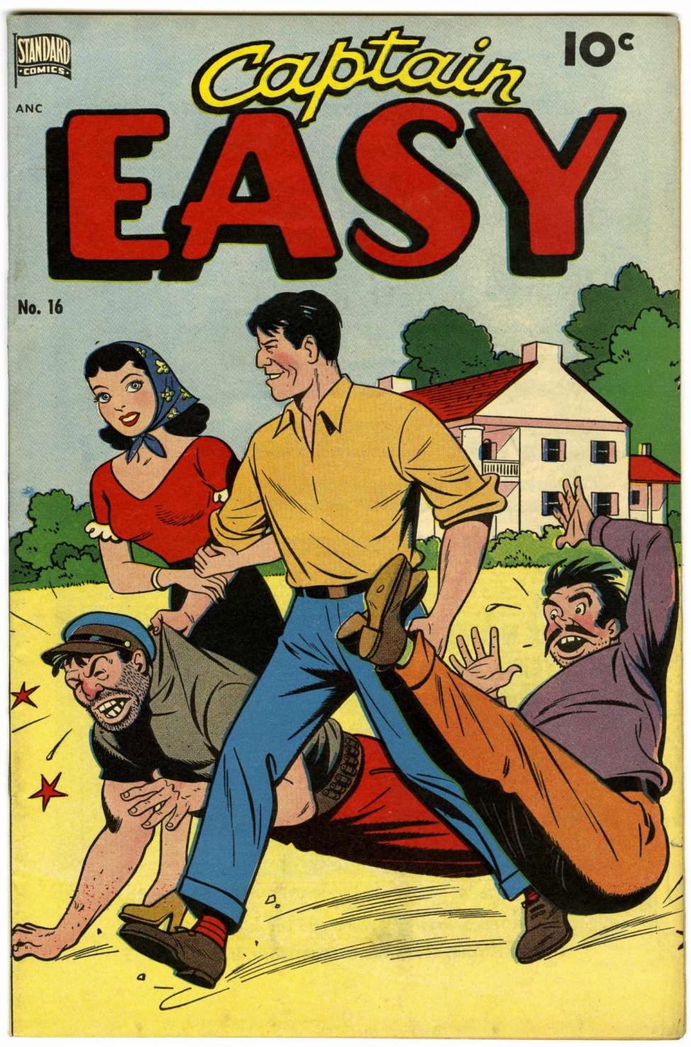 Book Cover For Captain Easy 16