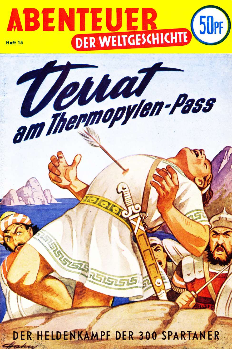 Book Cover For Abenteuer der Weltgeschichte 15 - Verrat am Thermopylen-Pass