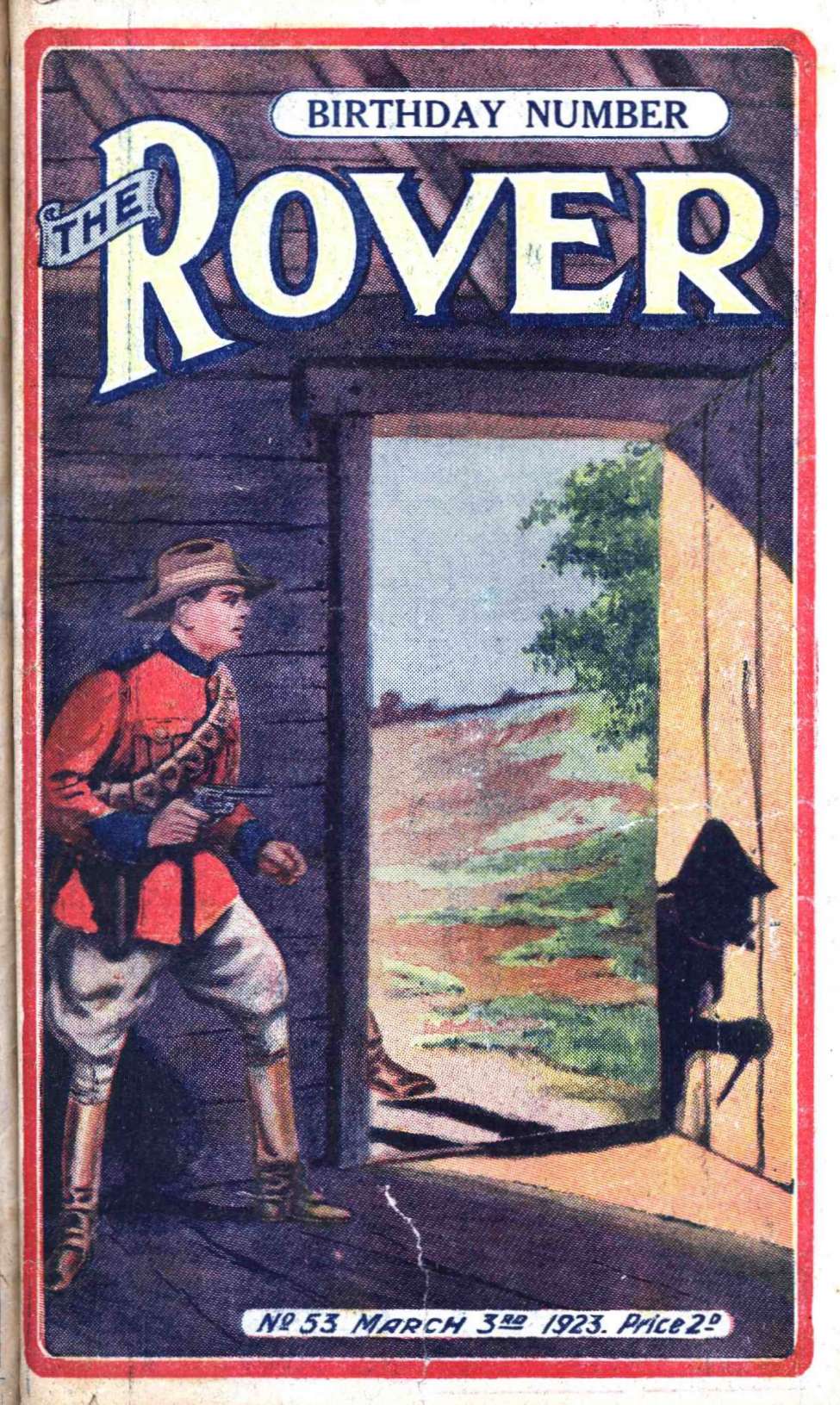 Comic Book Cover For The Rover 53