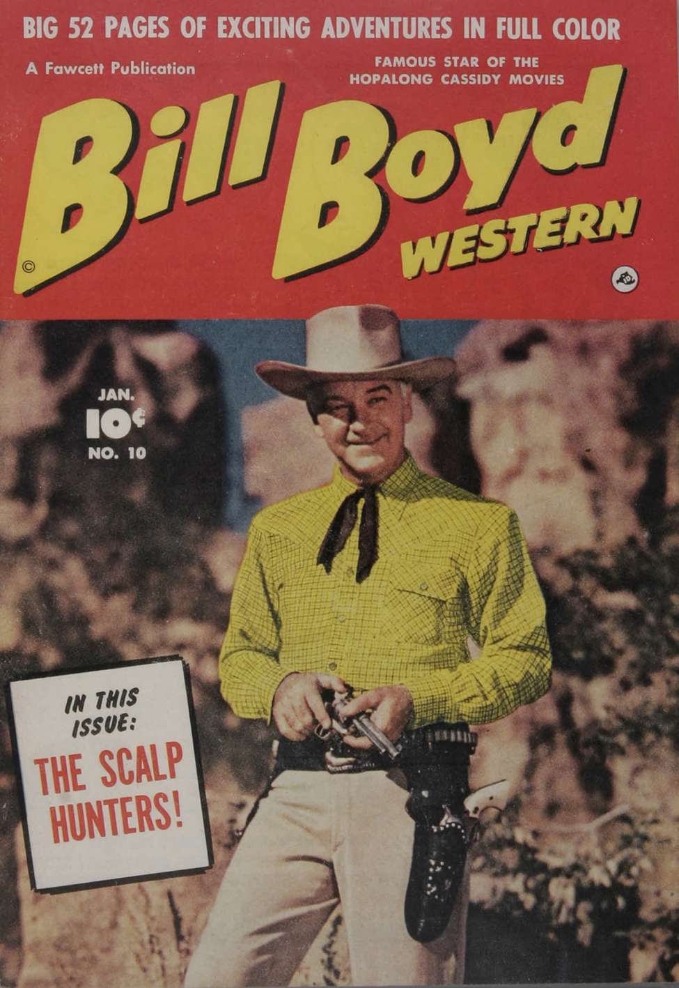 Comic Book Cover For Bill Boyd Western 10