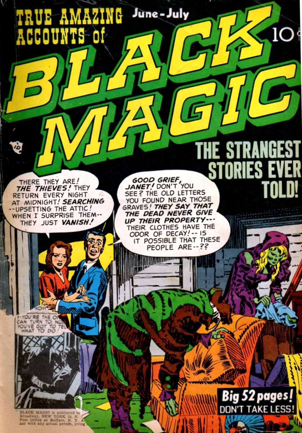 Comic Book Cover For Black Magic 5 (v01 5) - Version 1