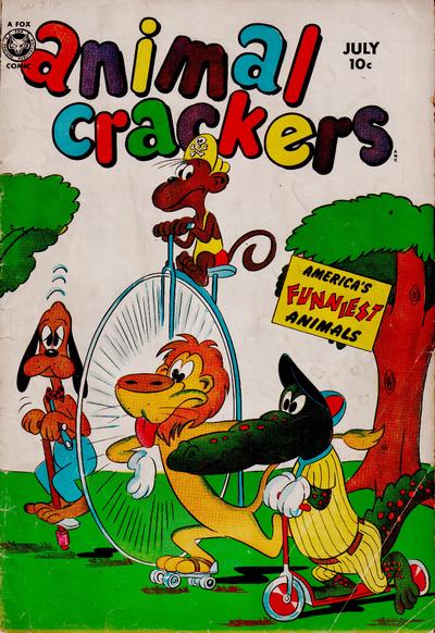 Comic Book Cover For Animal Crackers 31 - Version 1