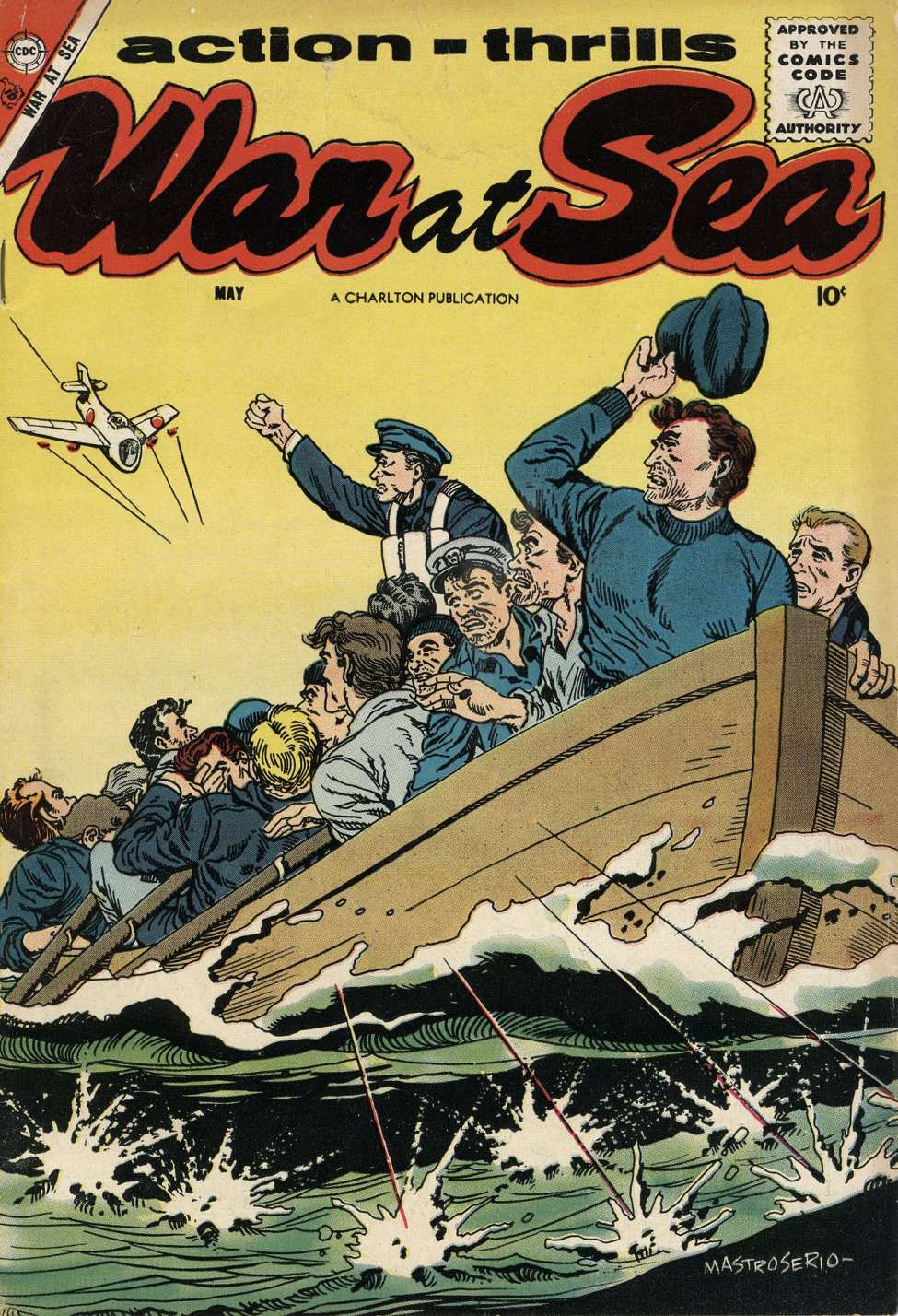 Comic Book Cover For War at Sea 25