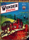 Cover For Wonder Stories v2 1 - A Subterranean Adventure - George Paul Bauer