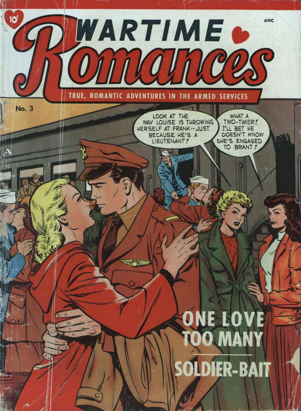Book Cover For Wartime Romances 3