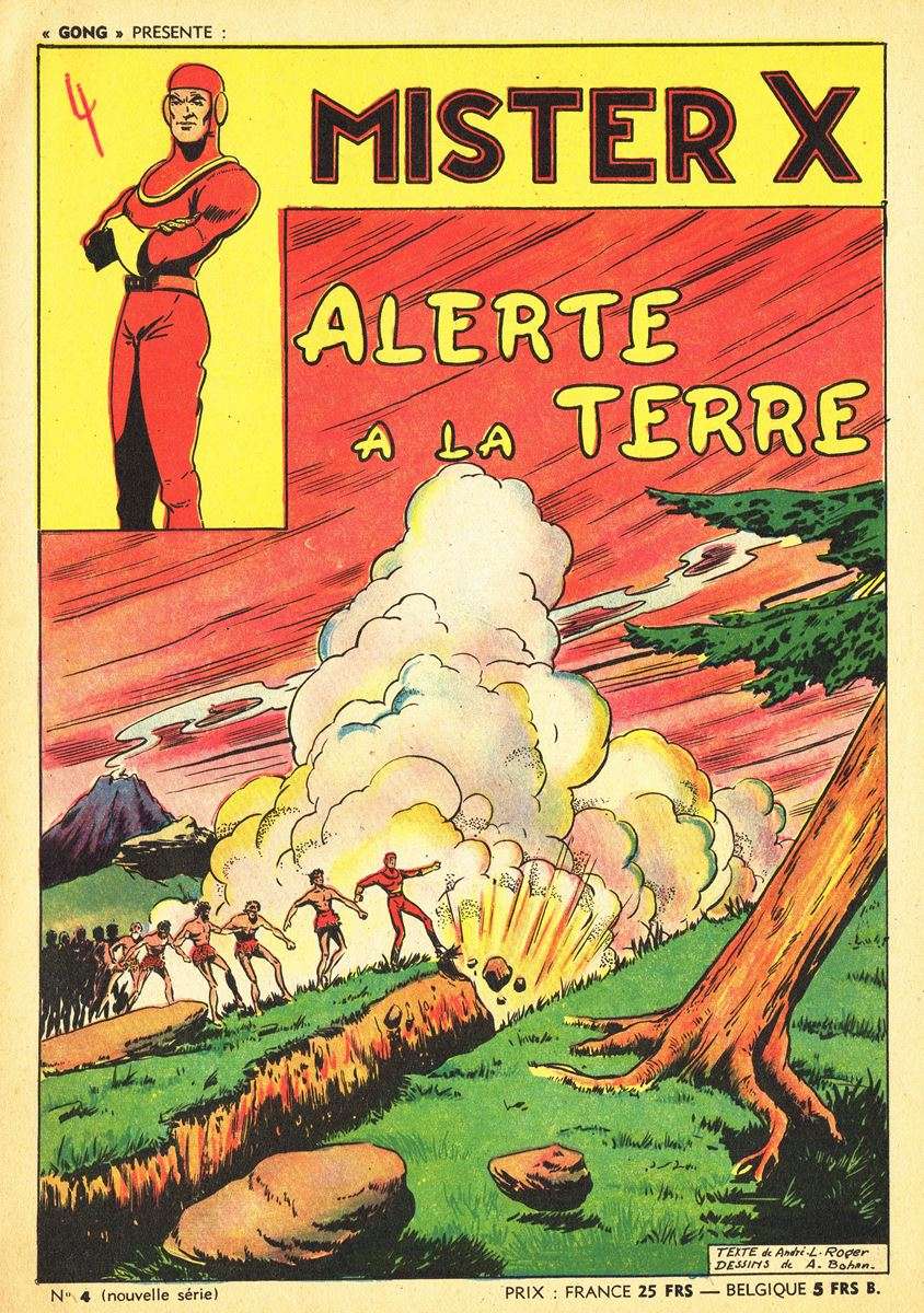 Comic Book Cover For Mister X 4 - Alerte à La Terre
