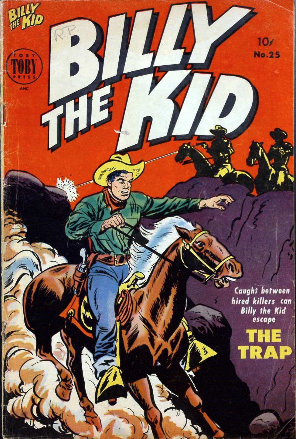 Book Cover For Billy the Kid Adventure Magazine 25