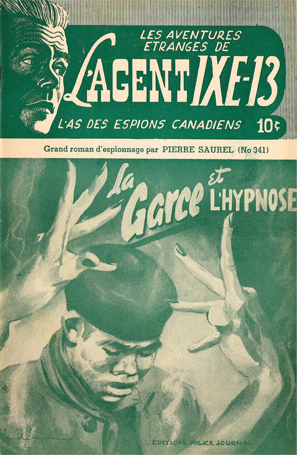 Book Cover For L'Agent IXE-13 v2 341 - La garce et l'hypnose