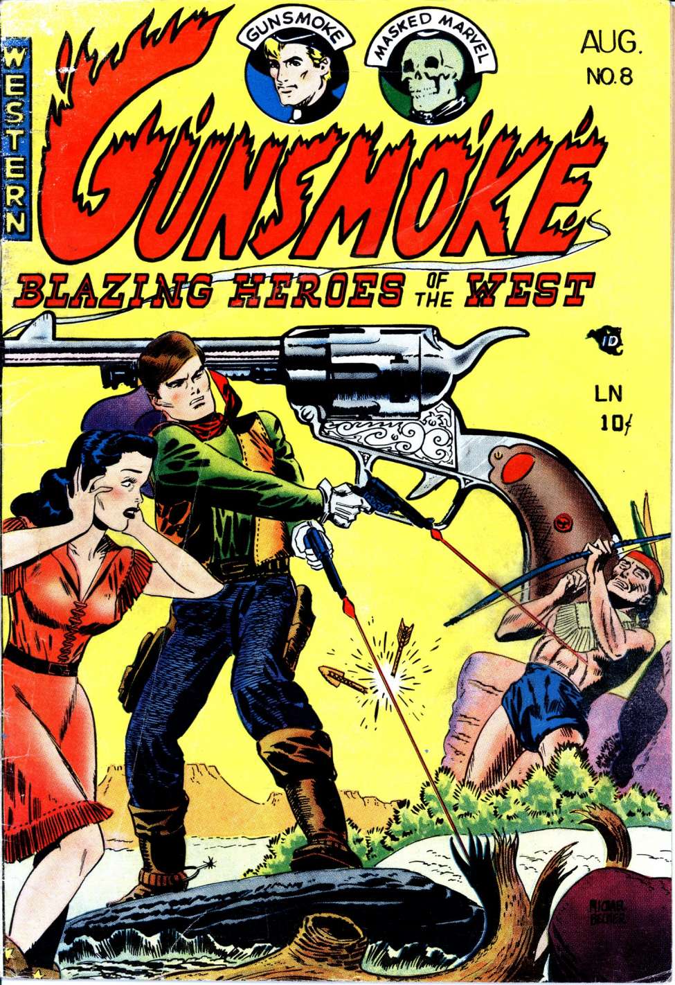Comic Book Cover For Gunsmoke 8