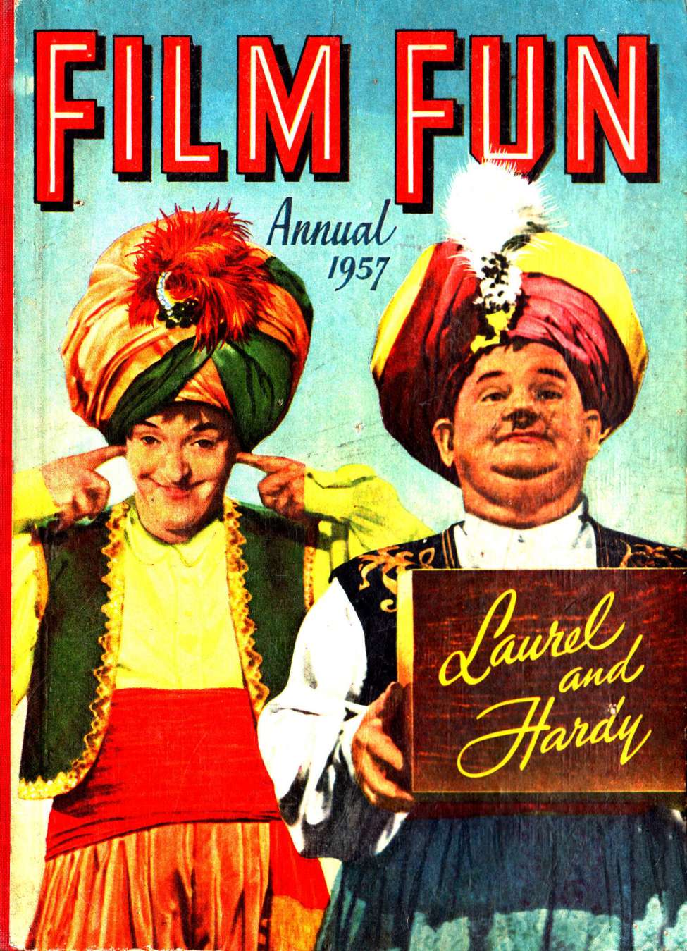 Book Cover For Film Fun Annual 1957