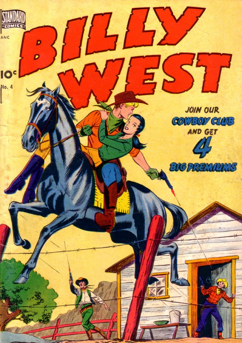 Comic Book Cover For Billy West 4