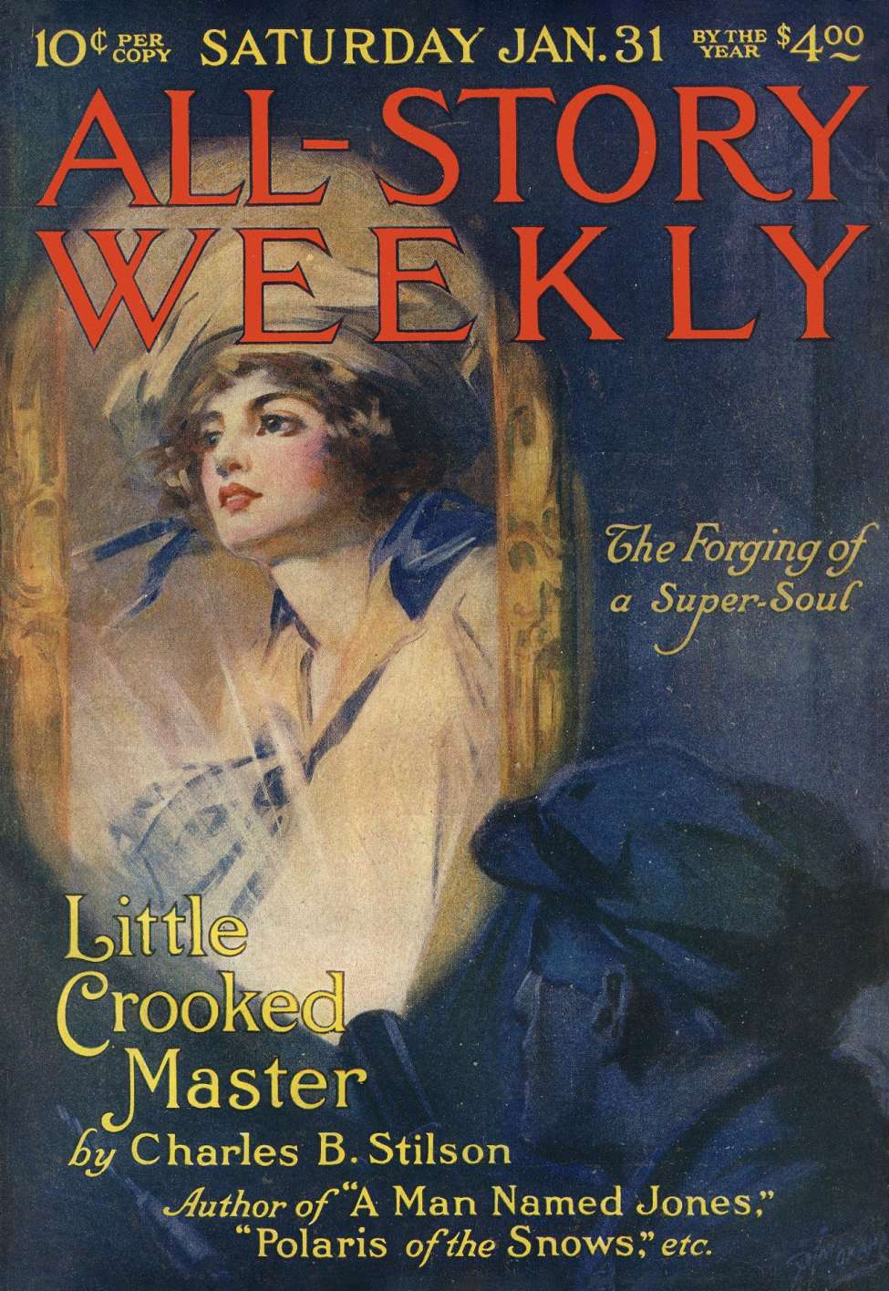 Comic Book Cover For All-Story Weekly v106 3