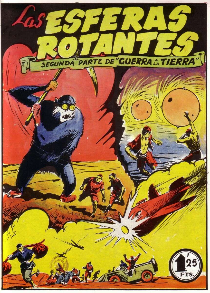 Book Cover For Guerra a la Tierra 2 - Las Esferas Rotantes