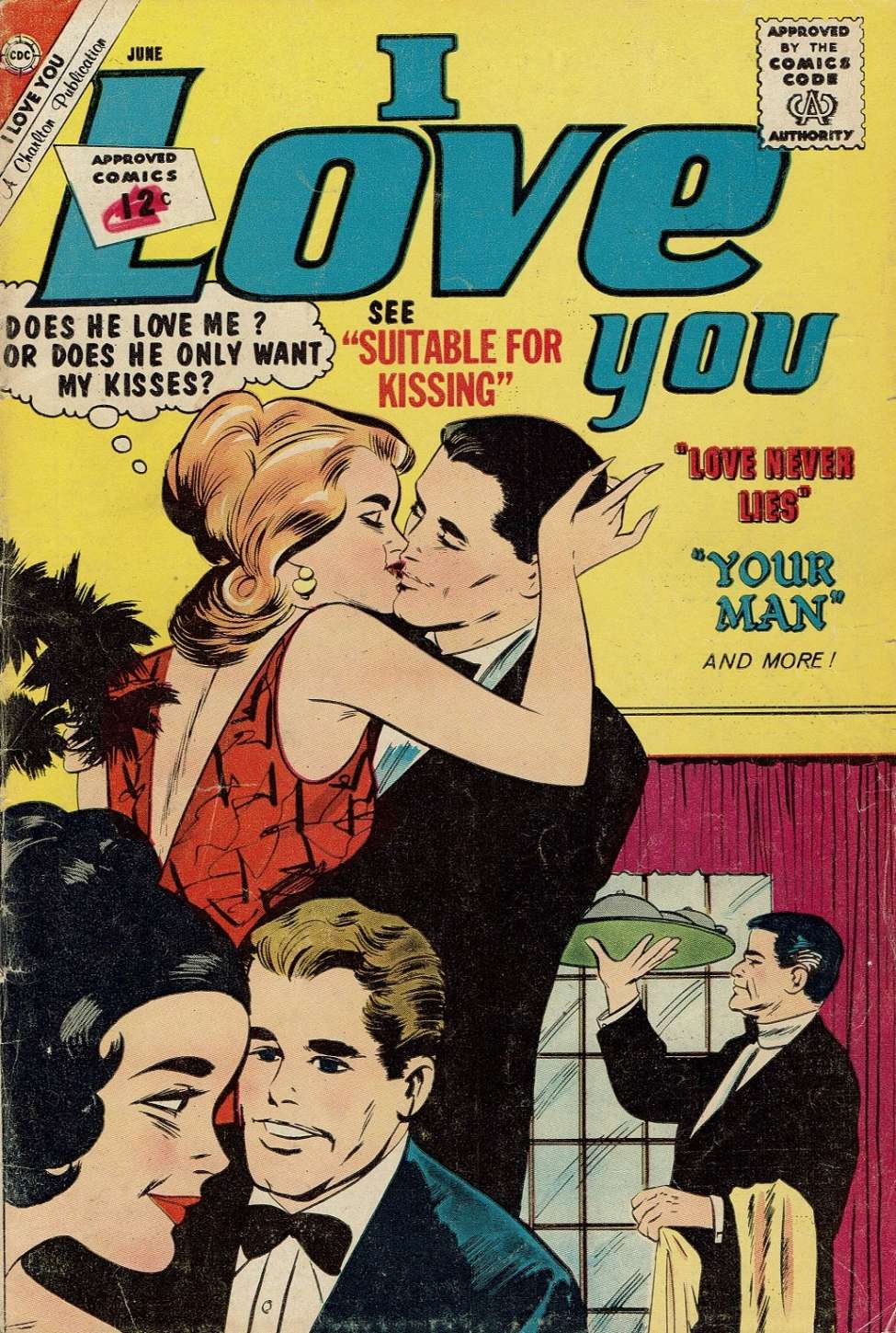 Comic Book Cover For I Love You 40 - Version 2