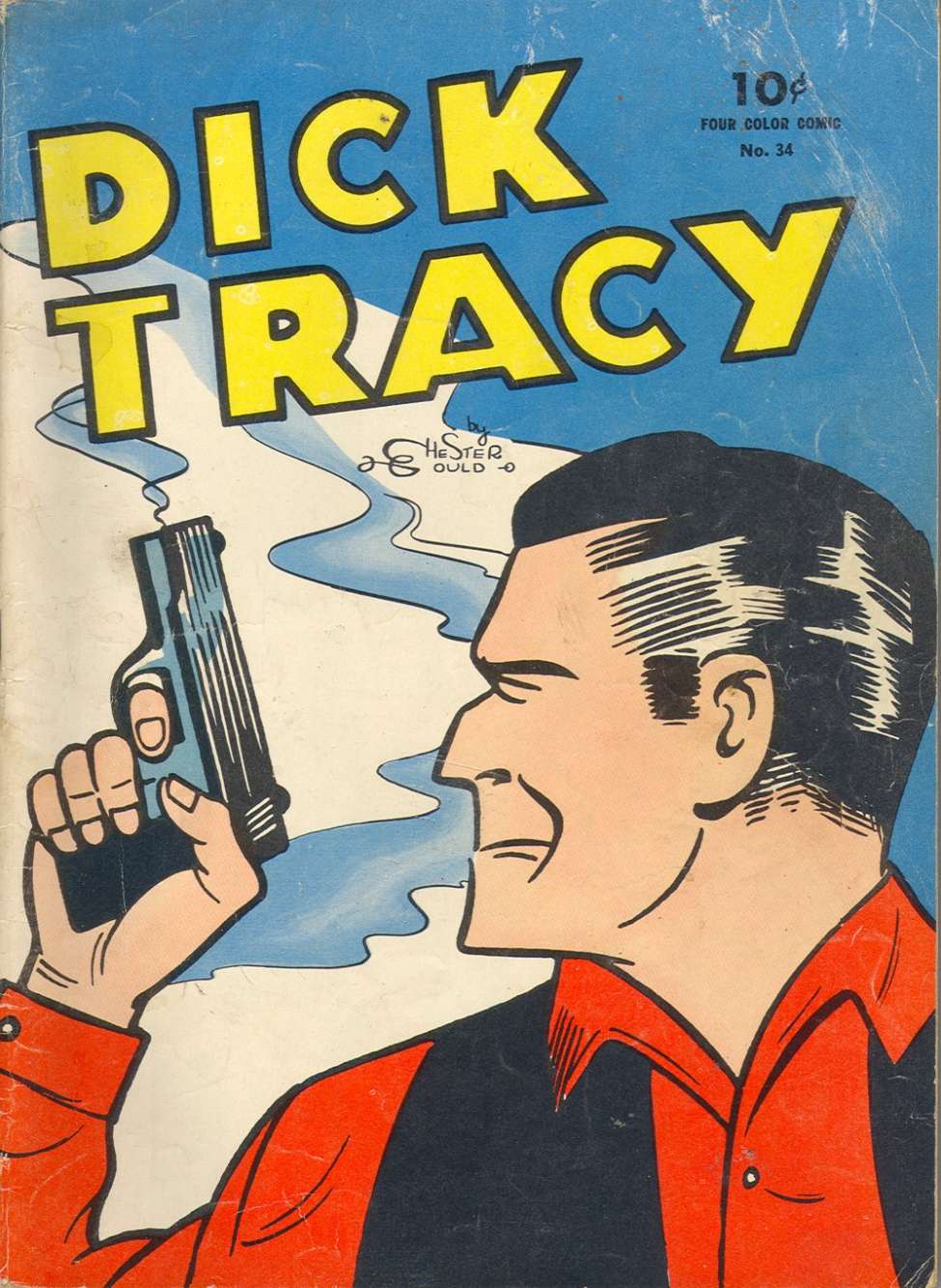 Comic Book Cover For 0034 - Dick Tracy