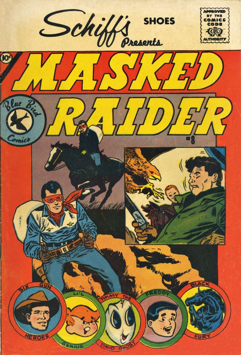 Book Cover For Masked Raider 8 (Blue Bird)