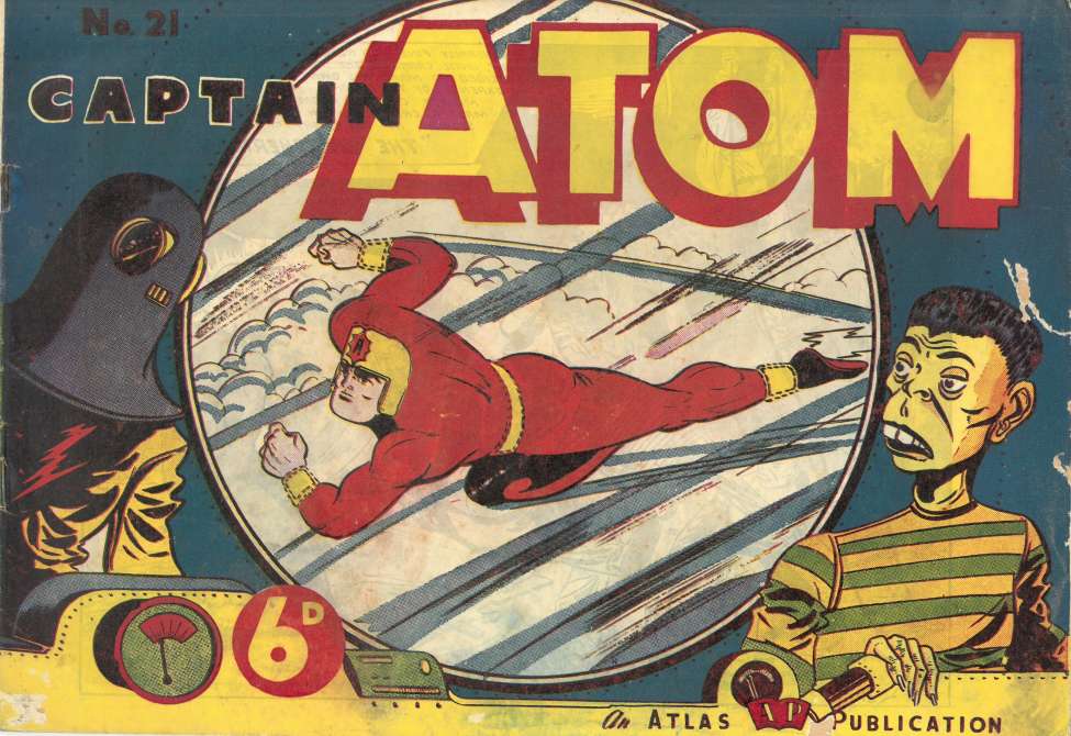 Book Cover For Captain Atom 21