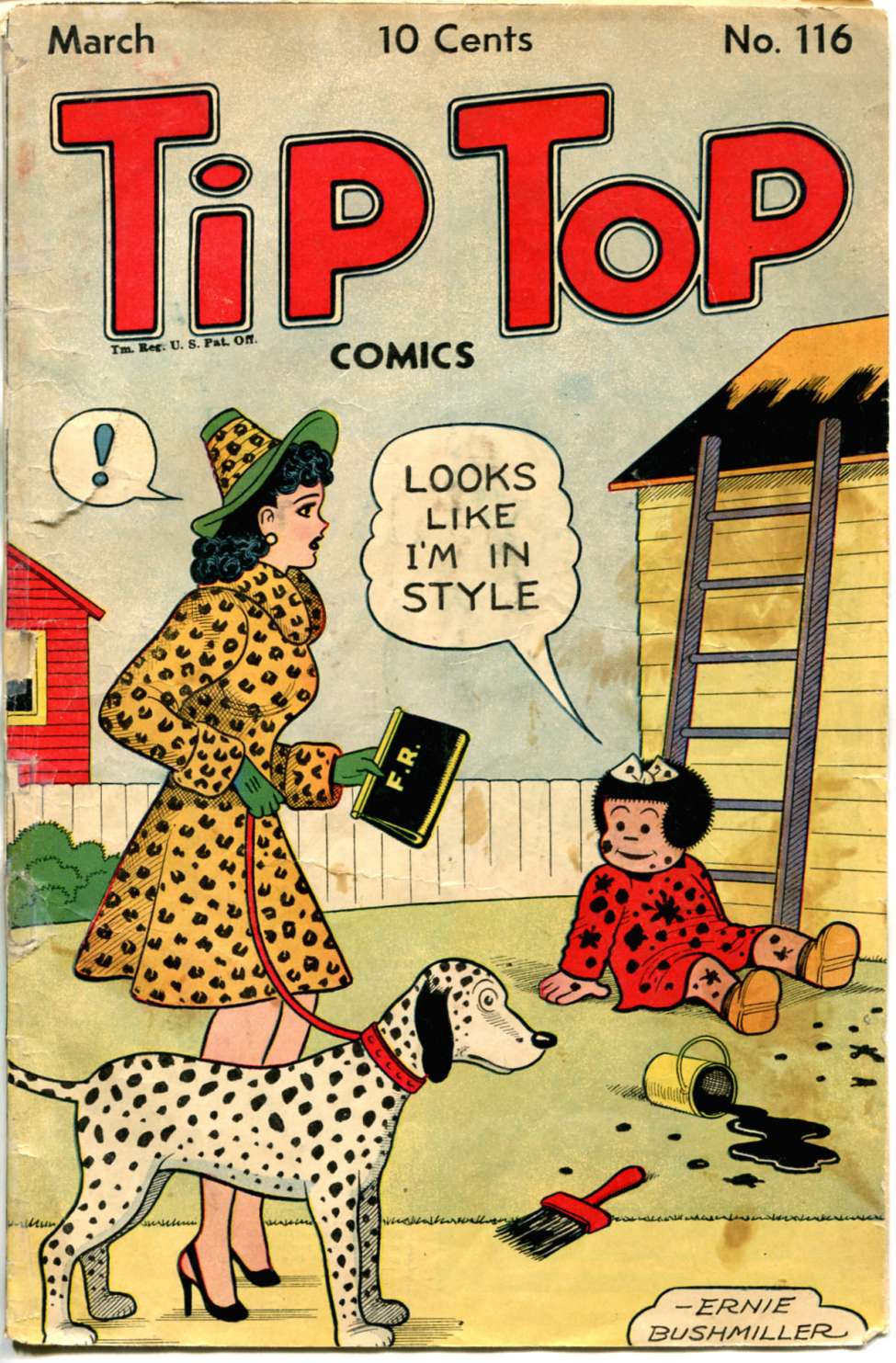 Comic Book Cover For Tip Top Comics 116