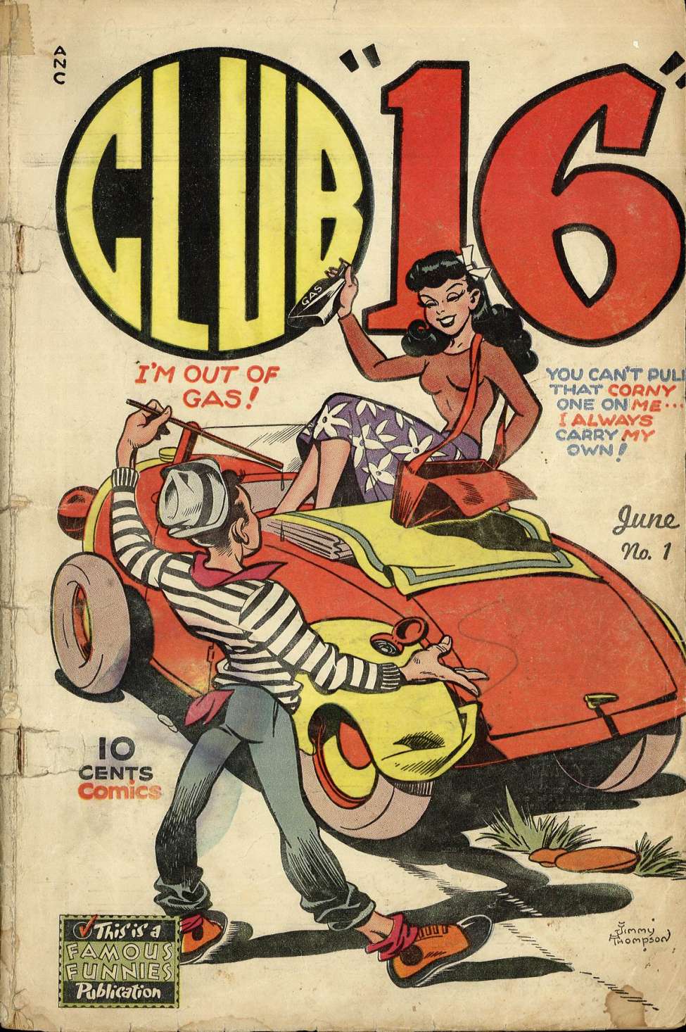 Comic Book Cover For Club 16 1