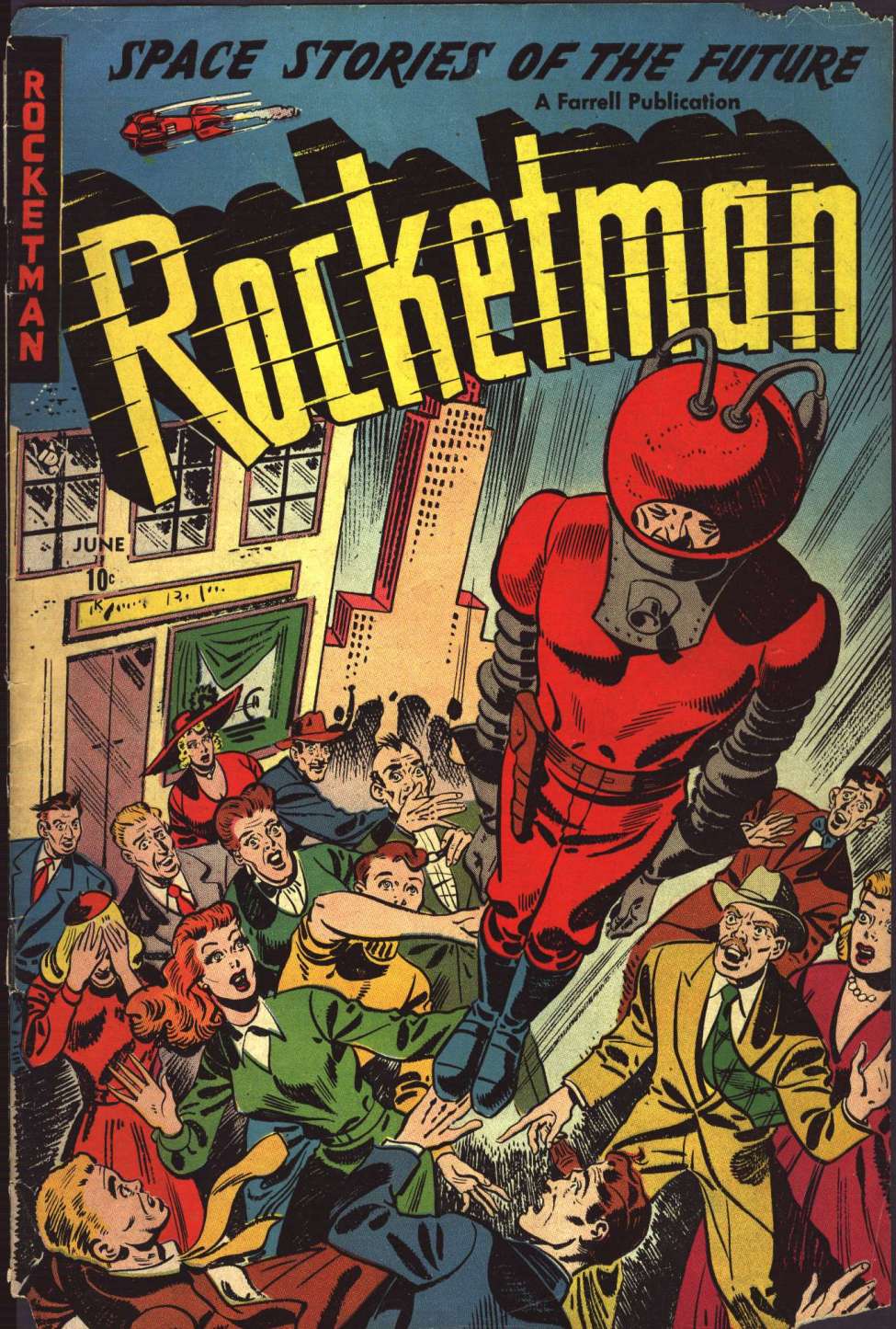 Comic Book Cover For Rocketman 1