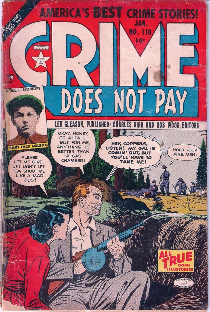 Book Cover For Crime Does Not Pay 118