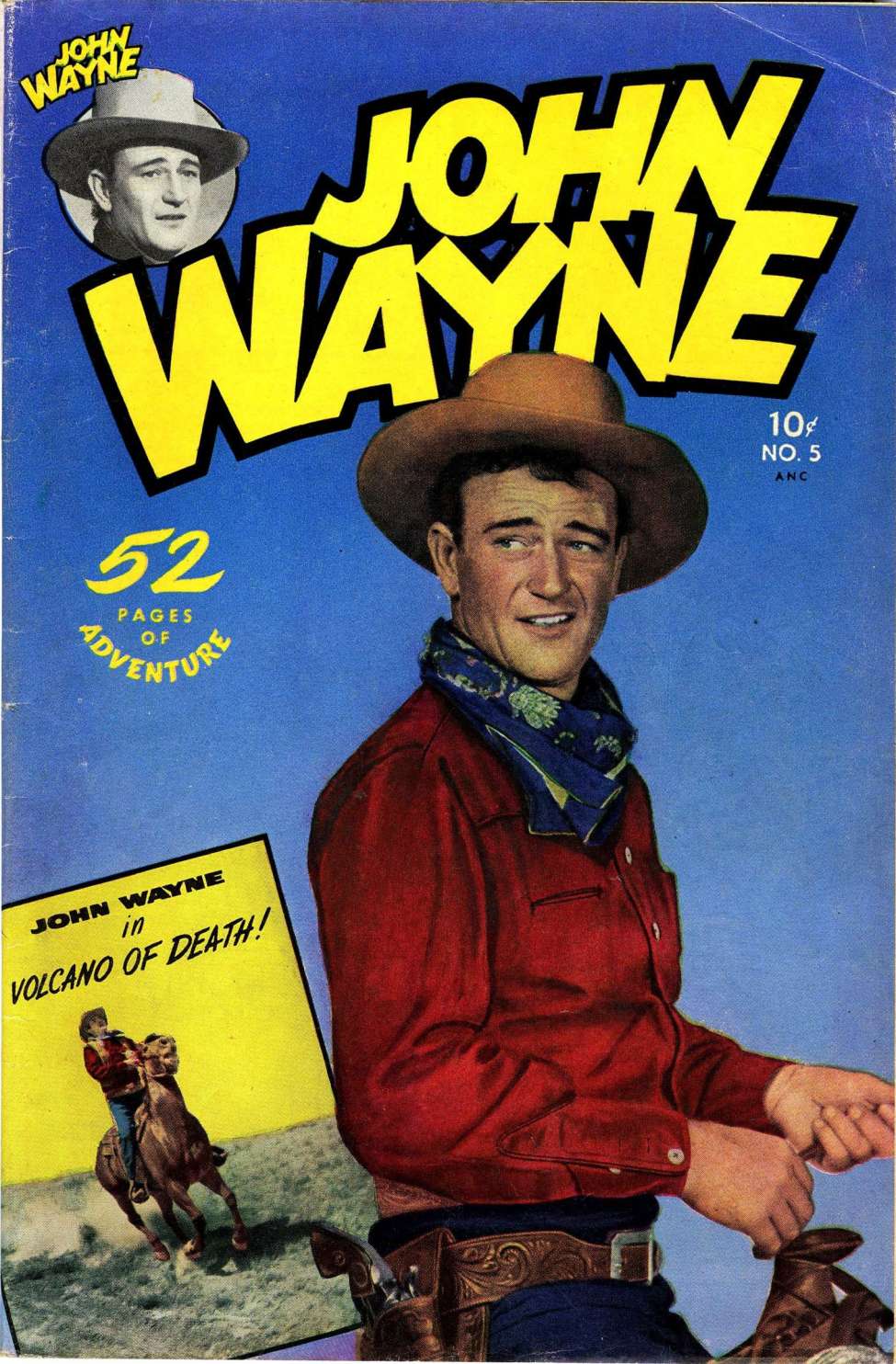 Book Cover For John Wayne Adventure Comics 5